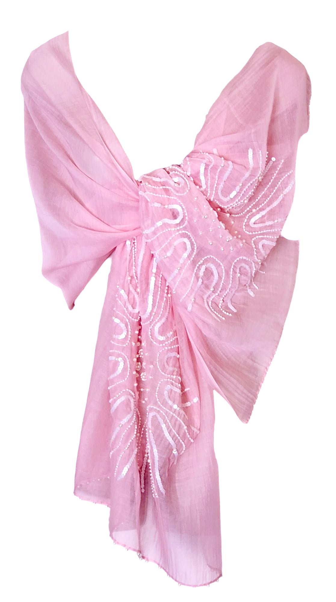 Burst Flowers (Pink) Scarf