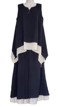 Napa (Black and Champagne) Women Top and Pants Set