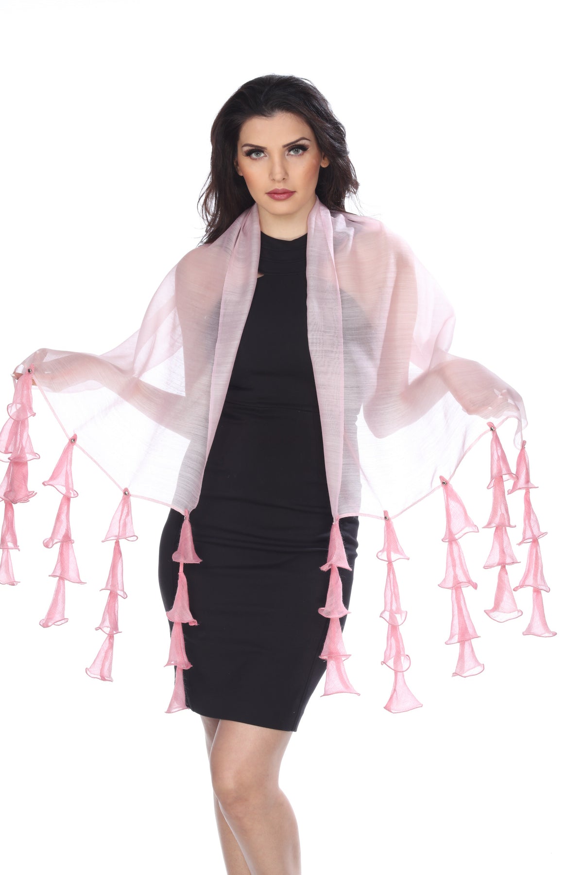 Hanging Tulips (Pink) Scarf