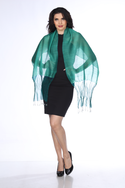 Siena (Green) Scarf