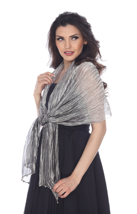 Silver Dream (Gray) Scarf