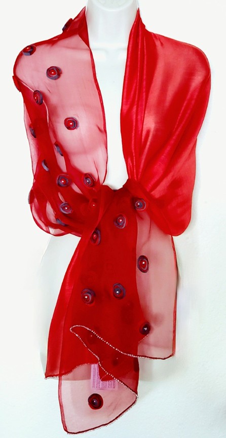 Tender Love (Red) Scarf