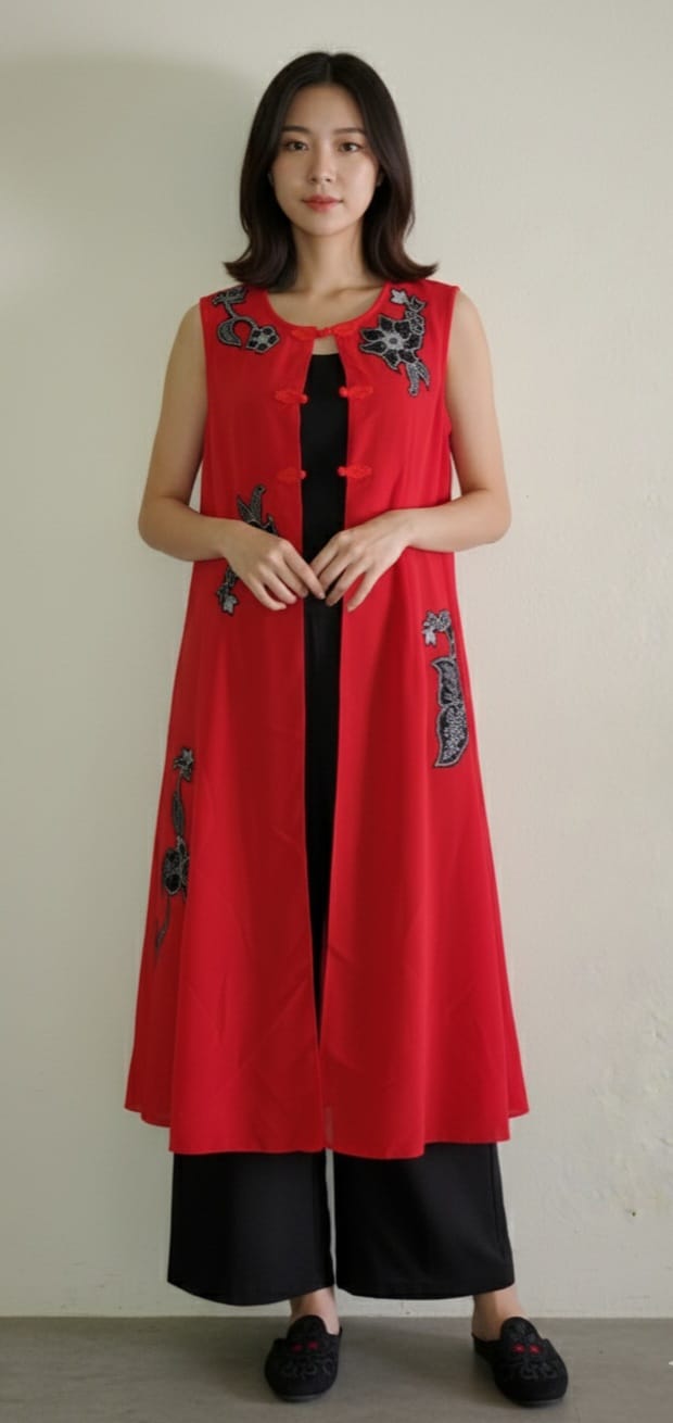 Mon Amour (Red) Women Dress