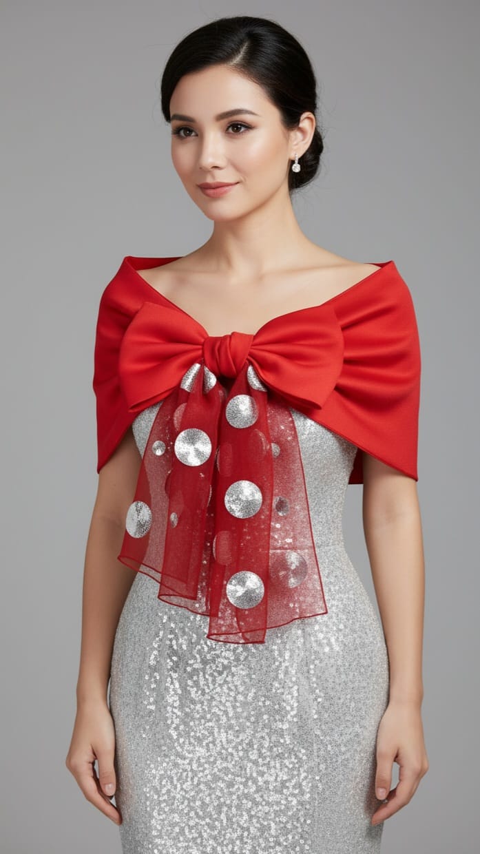 Loulou (Red) Scarf
