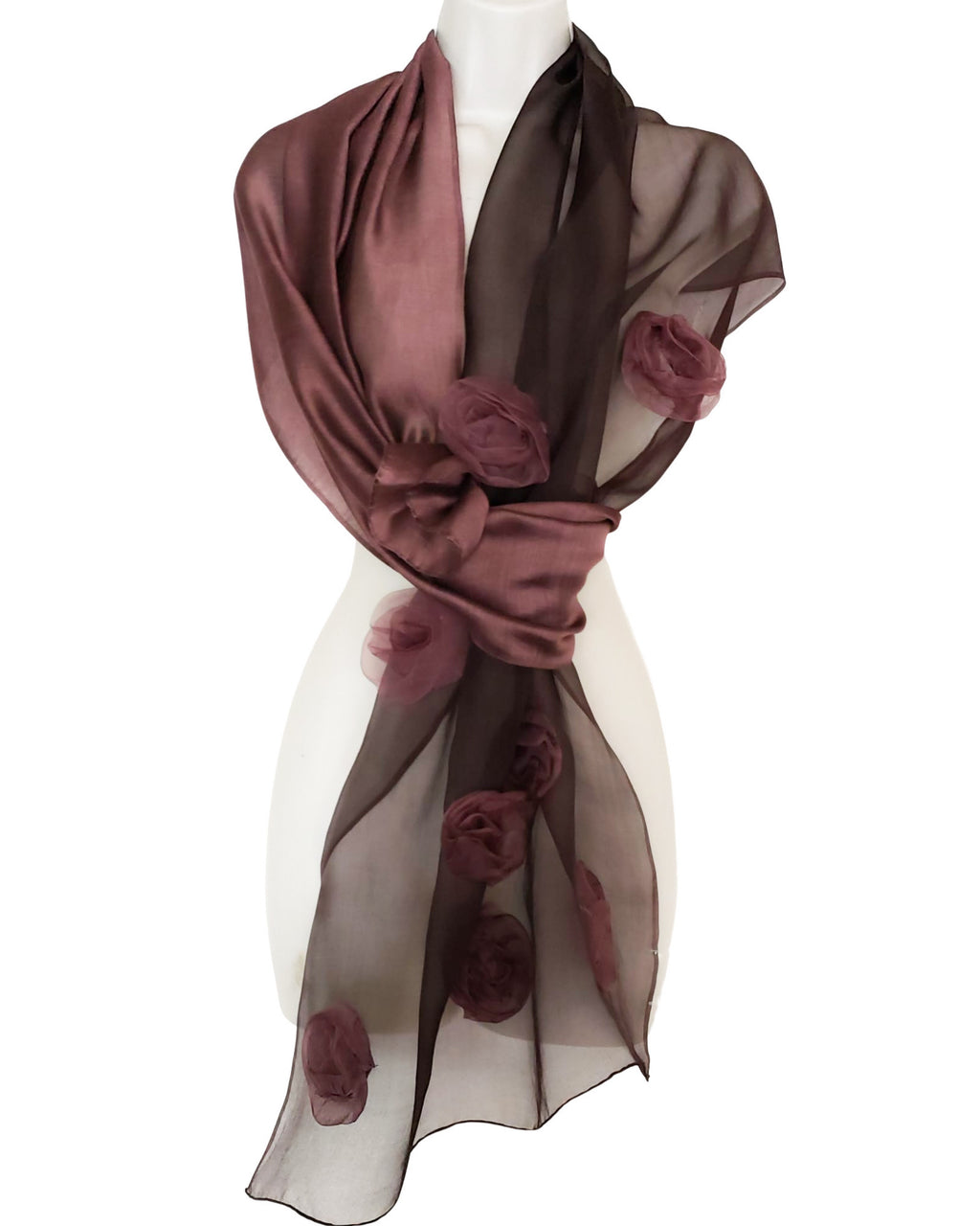 Waning Moon (Cognac) Scarf