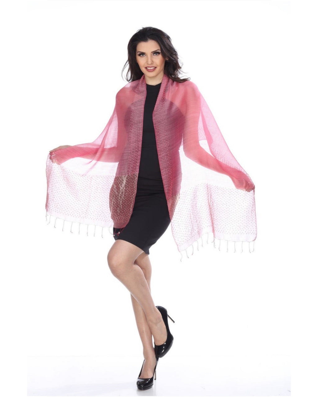 Cleopatra (Pink) Scarf
