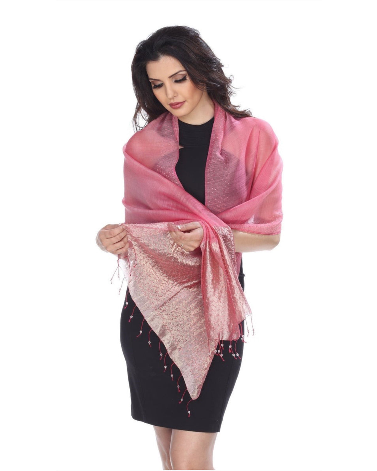 Cleopatra (Pink) Scarf