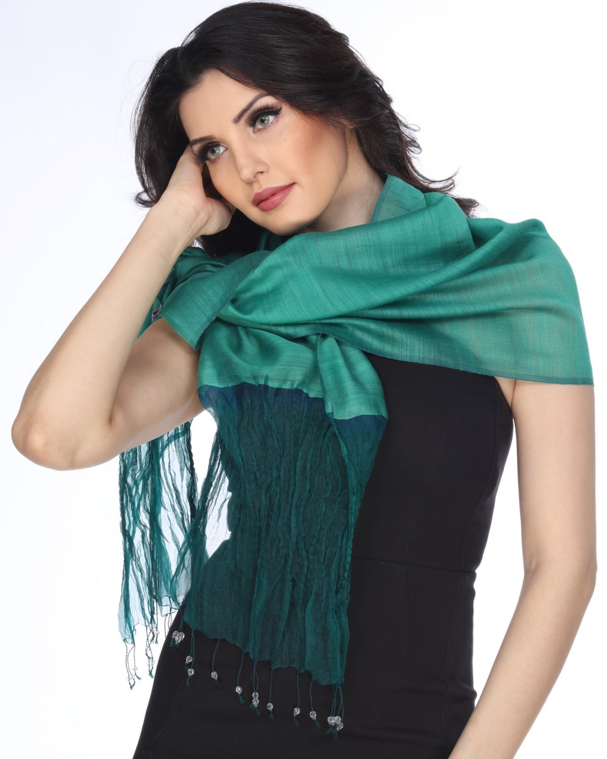 Siena (Green) Scarf