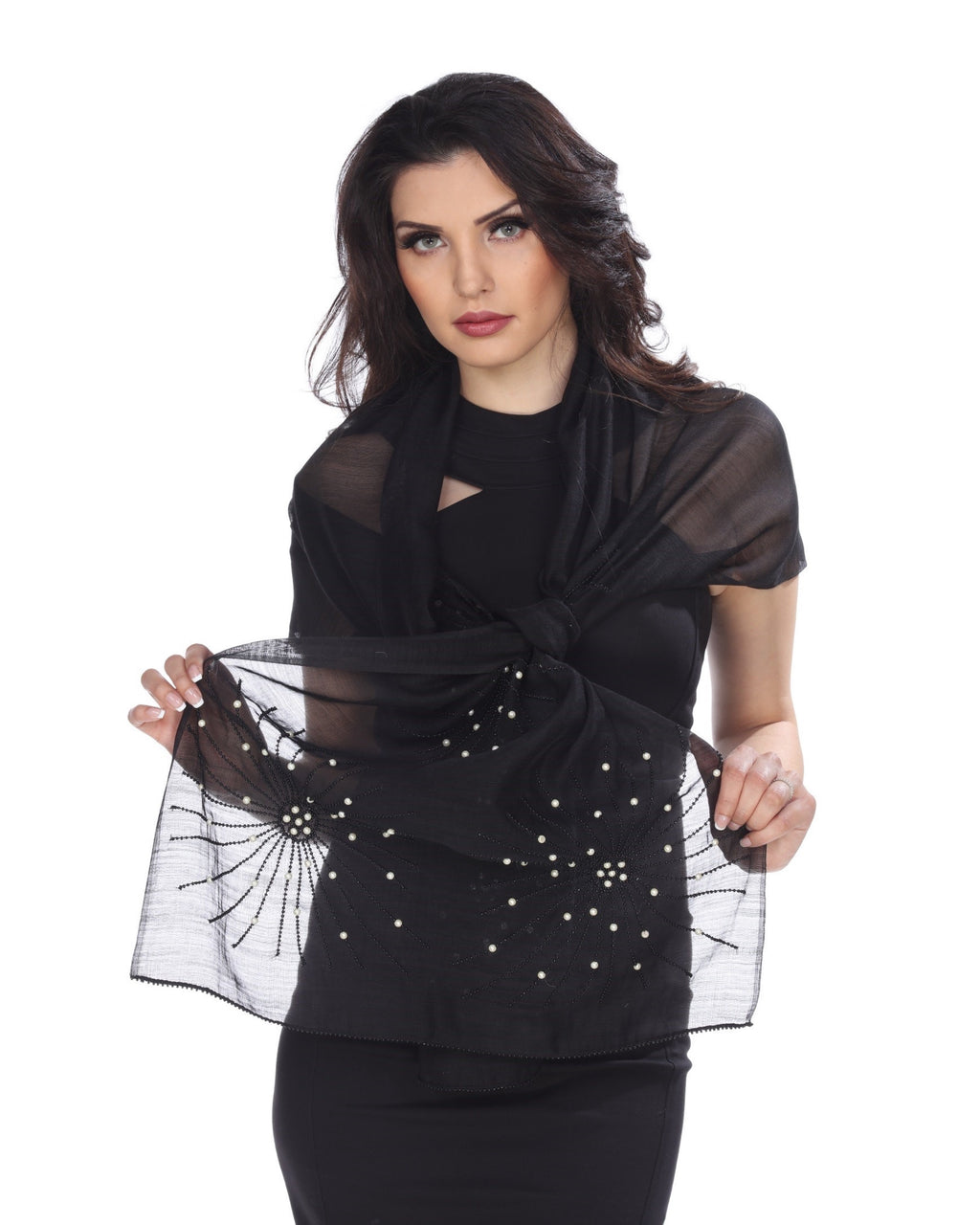 Amour (Black) Scarf